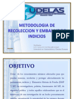 4 - Metodologia de Recoleccion y Embalaje de Indicios