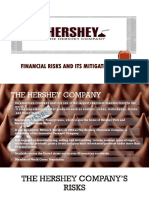 Financial Risks Management - Hershey Company