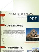 Arsitektur Brutalisme