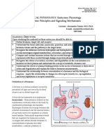 Endocrine Signaling Mechanisms