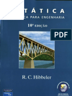 Estática - Mecânica para Engenharia - Hibbeler - 10 Ed