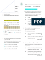 Discrete Random Variables & Binomial Probability Review