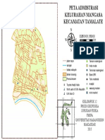 Peta Administrasi Kelurahan Mangasa