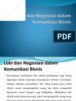 Pertemuan Negosisiasi Bisnis