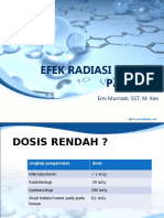 16@efek Radiasi Jangka Panjang