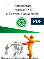 Implementasi Akreditasi FKTP Di Provinsi Papua Barat