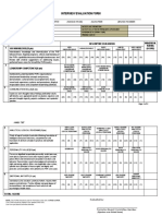 Annex 3B Interview and Evaluation Form (SPO2-SPO4) A4