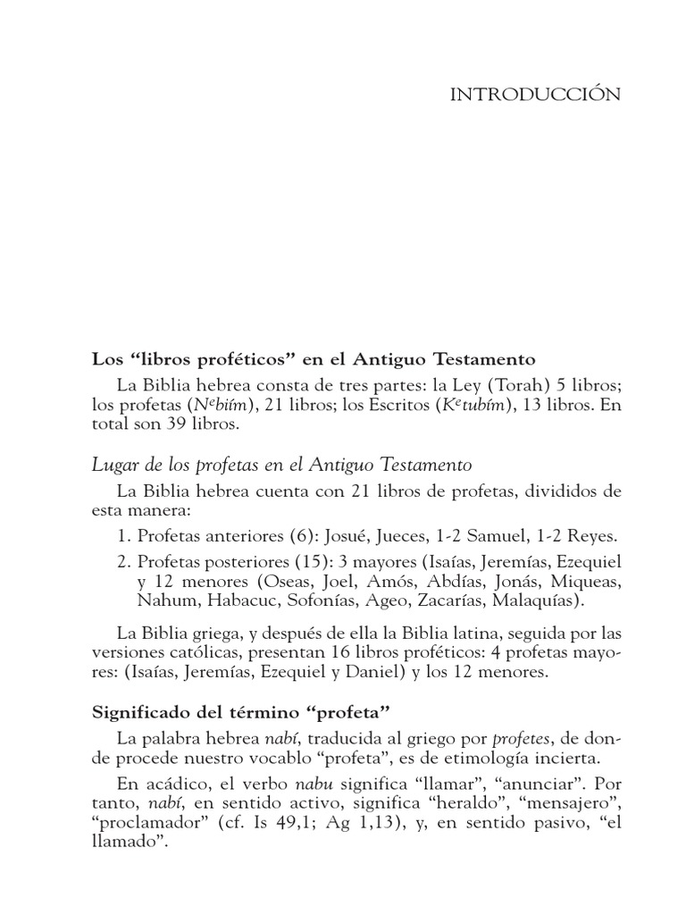 Profetas Pdf Pdf Profeta Doce Profetas Menores