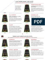 LOBSTER Tennis Drill Descriptions