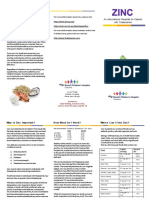 Zinc Brochure Patients