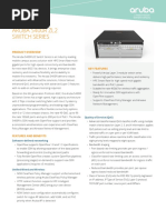 Aruba 5406R Datasheet