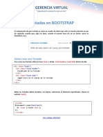 30 Tostadas en Bootstrap