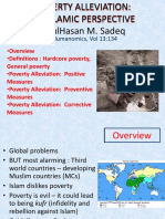 Poverty Islamic Perspective