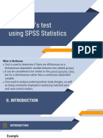 Mcnemar'S Test Using Spss Statistics