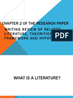 Review of Related Literature For Practical Research