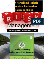 ASR Sekilas Tentang Standar Akreditasi Terkait Keselamatan Pasien Dan MR