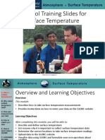 Protocol Training Slides for Surface Temperature Measurements