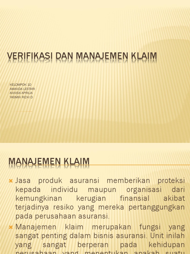 Tantangan pengawasan klaim asuransi kesehatan