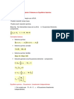 Sistema de Equilibrio Químico