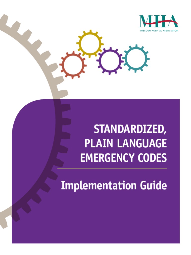 Standardized Plain Language Emergency Codes | PDF | National Weather ...