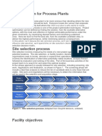 Site Selection for Process Plants