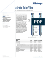 PCT Pressure-Controlled Tester Valve: Controls Flows and Shut-Ins With Annulus-Pressure Operation