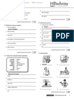 NHW Beg 4E Unit Tests - 3a PDF