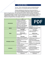 Plan de Vida de Dos Personas