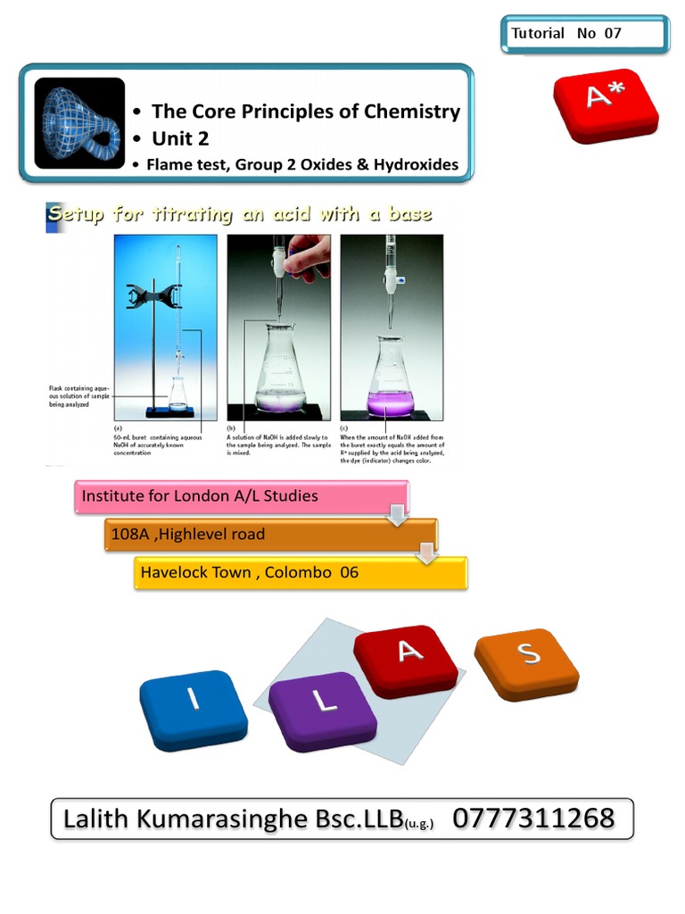 Flame Test and Group 2 Oxides and Hydroxides New Cover1 PDF
