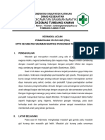 Kerangka Acuan PSG PKM Kaman