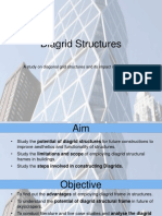 Diagrid Structures: A Study On Diagonal Grid Structures and Its Impact in Architecture