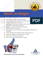 Work at Height: Visit WWW - Hsa.ie For More Information