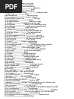 Infinitives and Bare Infinitives Exercises