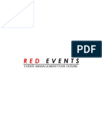 B. Pono Events Management Plan Outline