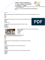 Soal SBDP Kelas 6 K13 Terbaru 2019