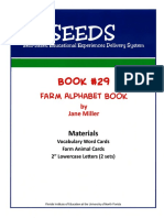 Book 29 Farm Alphabet Book