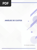 Análise de Custo 4