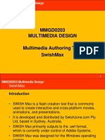 Mmgd0203 Multimedia Design Multimedia Authoring Tool Swishmax