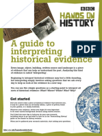 A Guide To Interpreting Historical Evidence: Get Started
