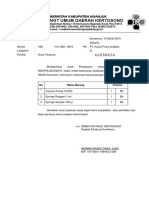 Surat Pesanan Laboratorium