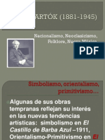 BARTOK (1881 1945) Presentación