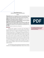 Factors Related To The Low Nutritional Status Among Tuberculosis Patients