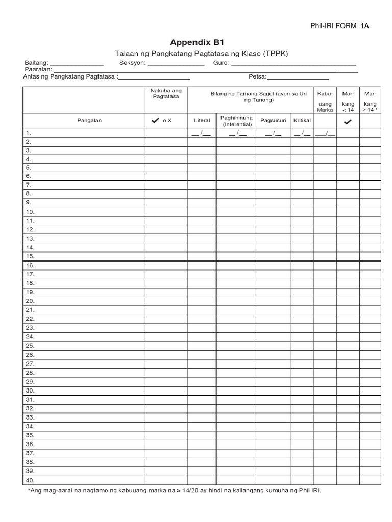 Reading Intervention Record | PDF