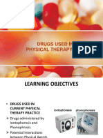 Drugs Used in Current Physical Therapy Practice
