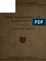 Chemistry of Combustion