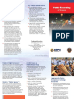 IACP Brochure: Public Recording of Police