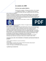 Sexta-Feira, 10 de Outubro de 2008: O Que Um Filósofo Pode Fazer para Ganhar Dinheiro