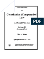 LAW 230 - Vol 3 Constitution (Comparative) Law-Marva Khan PDF