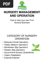 Nursery Layout Design Guide | PDF | Plant Nursery | Horticulture