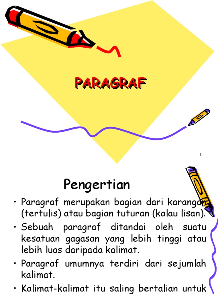 Pengembangan Paragraf Dan Contoh Ppt
